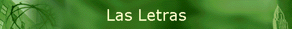 Las Letras