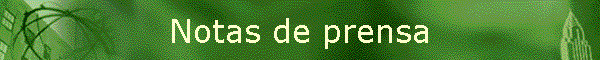 Notas de prensa